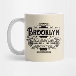 Vintage Sanborn Map Co. Publishing Design Mug